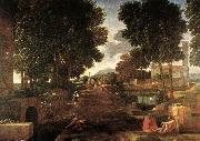 Nicolas Poussin A Roman Road 1648 Oil on canvas oil painting reproduction